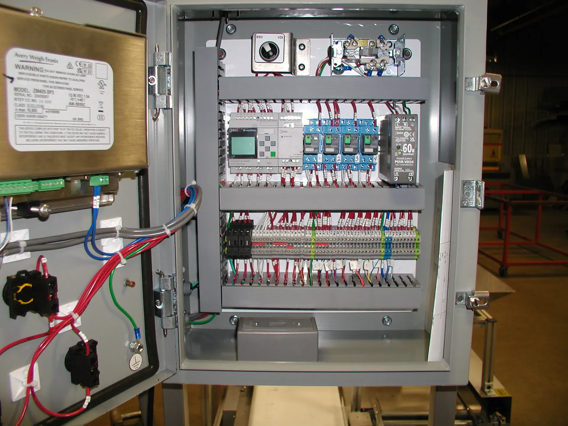 LaRos control panel wired in house